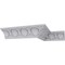 Ekena Millwork 2 1/2"H x 2 1/2"P x 3 5/8"F x 94 1/2"L, (2 3/4" Repeat), Bonetti Crown Moulding MLD02X02X03BO - alternate 6